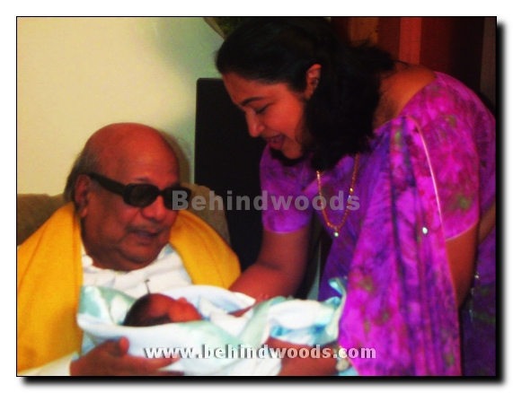 Sarath Kumar couple with DMK President